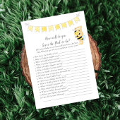 誰がDaddy-To-Be-Game男の子テディベアカードを知っている プログラム