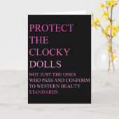 誰がPであり、西洋の美の基準に従うのか カード (黄色い花)