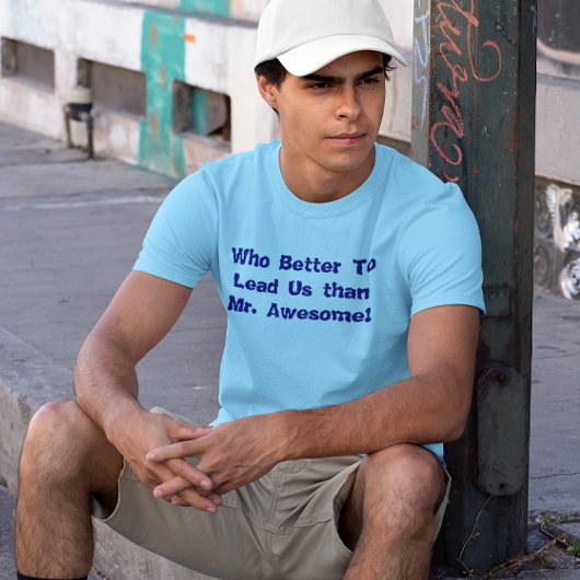 誰がTシャツより私たちを導いた方が素晴らし良いか Tシャツ