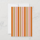 誰がTWO秋フクロウ秋の誕生日パーティーを回している 招待状 (裏面)