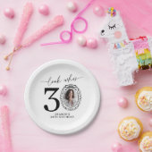 誰だって30歳!お誕生日おめでとうフォト 30歳の誕生日 ペーパープレート (パーティー)