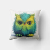 誰だ？ファジー生き物2画違う像 クッション (裏面)