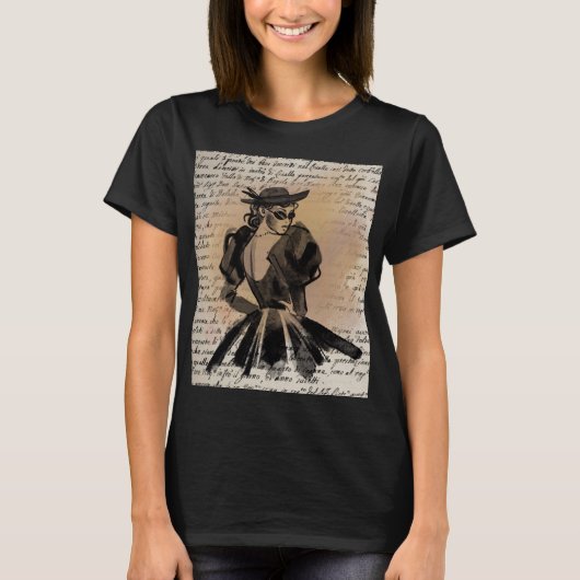 誰だ？-ファッショニスタ Tシャツ (正面)