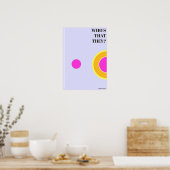 誰だ？ ポスター (キッチン)