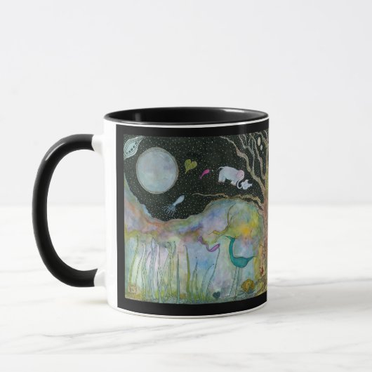 誰だ？マグ マグカップ (左)