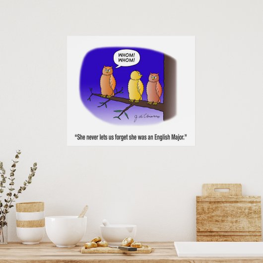 誰だ!誰だ! ポスター (キッチン)