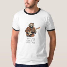 誰でもギターは弾ける Tシャツ