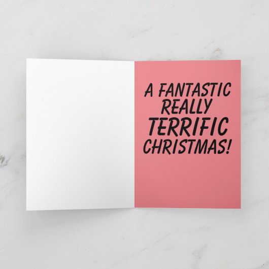 誰でもクリスマスカードを切り捨てろ! シーズンカード (内部)