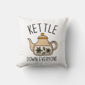 誰でもケトルする クッション (正面)