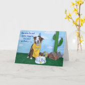 誰でも使える誕生日カード カード (黄色い花)