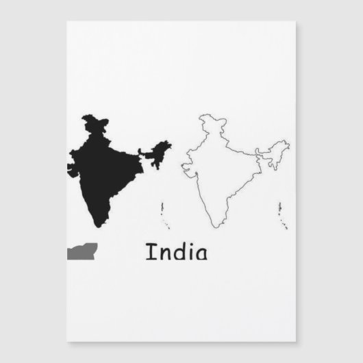 誰でも使用 マグネット招待状 (正面)