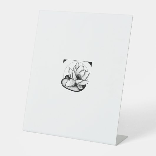 誰でも使用 台座サイン (正面)