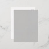 誰でも喜ぶクリスマスギフト｜名入れ・ファンにおすすめ 箔招待状ポストカード (正面/裏面)