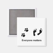 誰でも大事だ マグネット (正面/裏面)