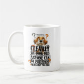 誰でも大統領になれることは明らかである コーヒーマグカップ (左)