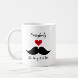 誰でも好きなようにくすぐる コーヒーマグカップ