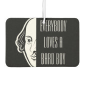 誰でも好きな男の子のシェークスピア作品 カーエアーフレッシュナー (裏面)