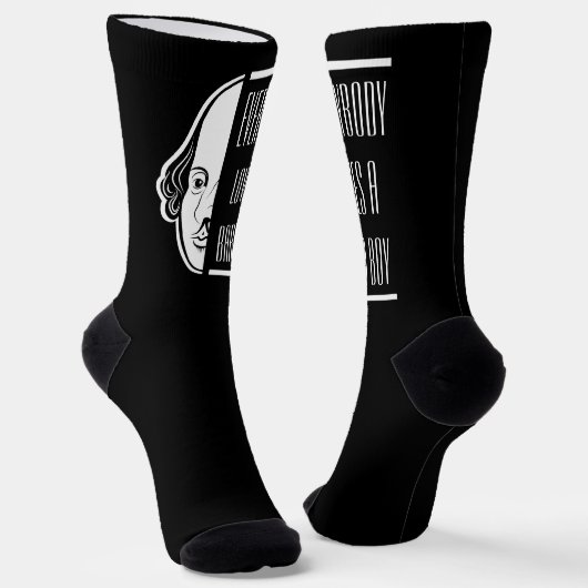 誰でも好きな男の子のシェークスピア作品 ソックス (傾斜あり)