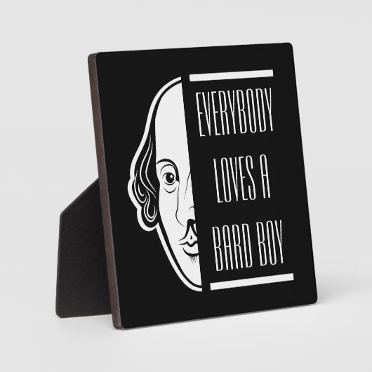 誰でも好きな男の子のシェークスピア作品 フォトプラーク (正面)