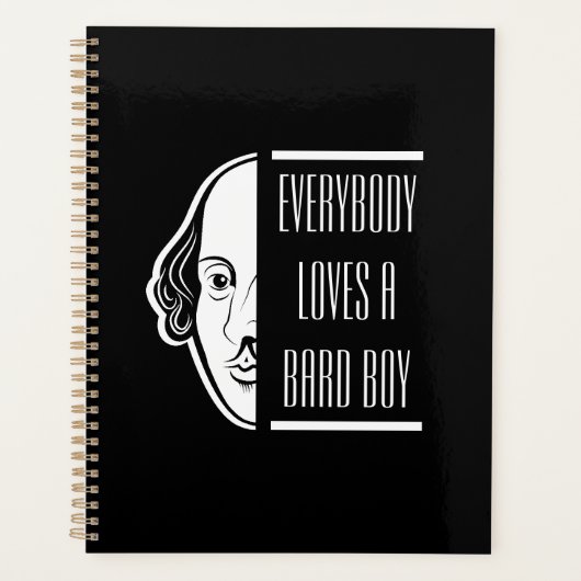 誰でも好きな男の子のシェークスピア作品 プランナー手帳 (正面)