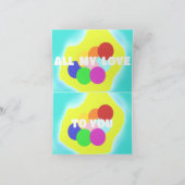 誰でも楽しめるアートデザインのユーモア詩 カード (内部)