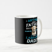 誰でも父親になることができるラブラドールパパ脂肪 コーヒーマグカップ (正面右)