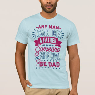 誰でも父親にはなれる Tシャツ