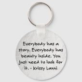 誰でも理不尽なキーチェーンを持っている キーホルダー (正面)