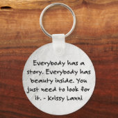 誰でも理不尽なキーチェーンを持っている キーホルダー (正面)