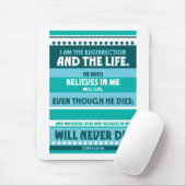 誰でも私で決して死にません信じません マウスパッド (マウス)