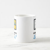 誰でも自分の画面を見られるか仮想おもしろい会議 コーヒーマグカップ (中央)