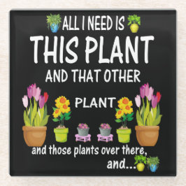 誰でも花を咲かせる ガラスコースター