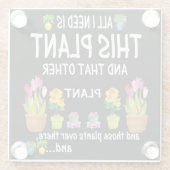 誰でも花を咲かせる ガラスコースター (裏面)