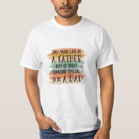 誰でも親になれる Tシャツ (正面)