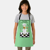 誰でも調理師!グリーン子猫エプロン（小） エプロン (インサイチュ)