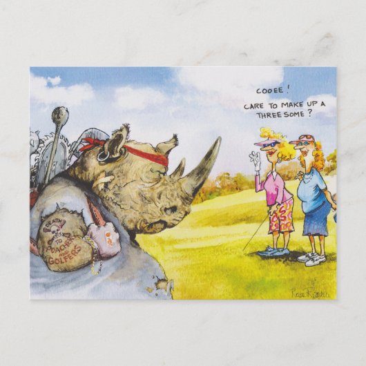 誰でも3人 ポストカード (正面)