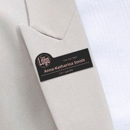 誰と話すか知っているプロフェッショナルサロン社員 名札