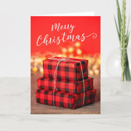 誰にでもクリスマスを祝うプレゼントの山 シーズンカード