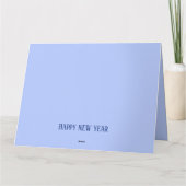 誰にでも使える新年の挨拶 カード (裏面)