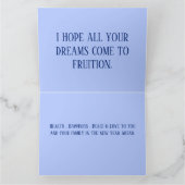 誰にでも使える新年の挨拶 カード (内部)