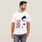 誰にでも値段がある Tシャツ (正面フル)