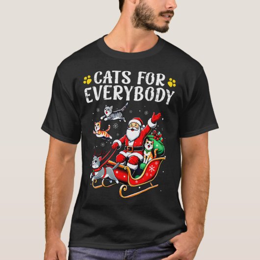 誰にでも好かれる猫 Tシャツ (正面)
