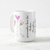 誰にでも好きなマグ コーヒーマグカップ (正面左)