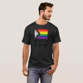 誰にでも親切に進行フラグゲイプライドワードD Tシャツ (正面フル)