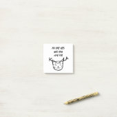 「誰にも投票の対象が見えない」 ポストイット (デスク上)