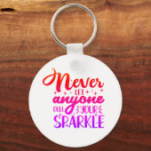 誰にも輝きを鈍らせるな キーホルダー (正面)