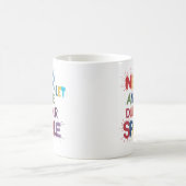 誰にも輝きを鈍らせるな コーヒーマグカップ (中央)