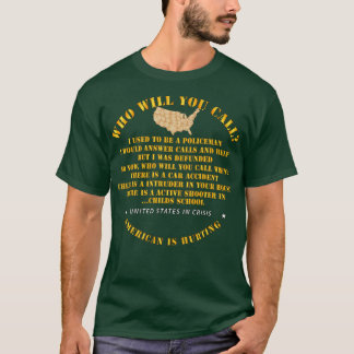 誰に電話するか Tシャツ
