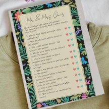 誰のゲームとおもしろいブライダルシャワーを推測