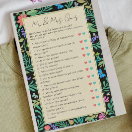 誰のゲームとおもしろいブライダルシャワーを推測